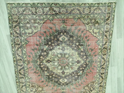 5 x 12.6 Oushak Runner Rug Turkish Runner Rug Vintage Runner Rug Hallway Runner Rug Kitchen Runner Rug Wool Runner Rug Wool Oushak Rug