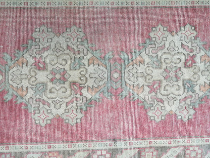 9.9 x 3 Oushak Runner Rug Turkish Runner Rug Vintage Runner Rug Hallway Runner Rug Kitchen Runner Rug Wool Runner Rug Wool Oushak Rug