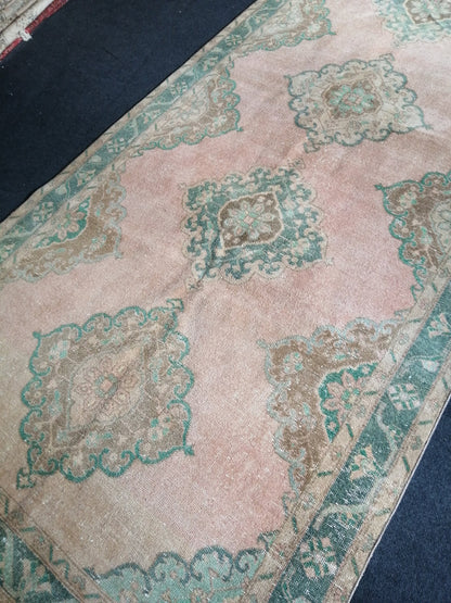 Oushak Runner 5 x 12.5 Rug Turkish Runner Rug Vintage Runner Rug Hallway Runner Rug Kitchen Runner Rug Wool Runner Rug Wool Oushak Rug