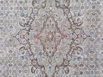 5.5 x 7.3 knotted rug - handmade living room rug, vintage wool rug, Persian rug