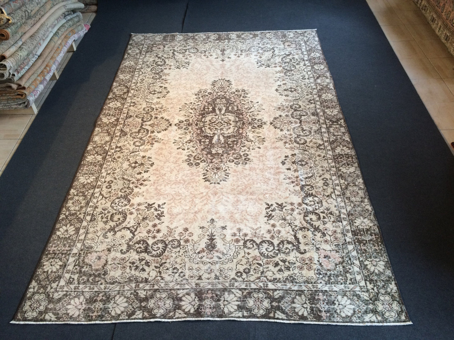 10 x 6.3 Over Sized RUG Large Area Oushak Rugs Wool Oushak Rugs Oushak Rug Hand  Made Rugs Turkish Rugs