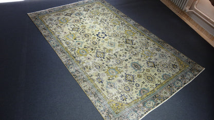 Green Turkish  Rug,Oushak Rug,Turkish Rug