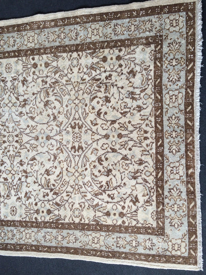 Vintage Rug, Vintage Turkish Rug, Living Room Rug, Oushak Rug,Handmade Rug, Hand Knotted Rug, Farmhouse Muted Rug, Wool Rugs