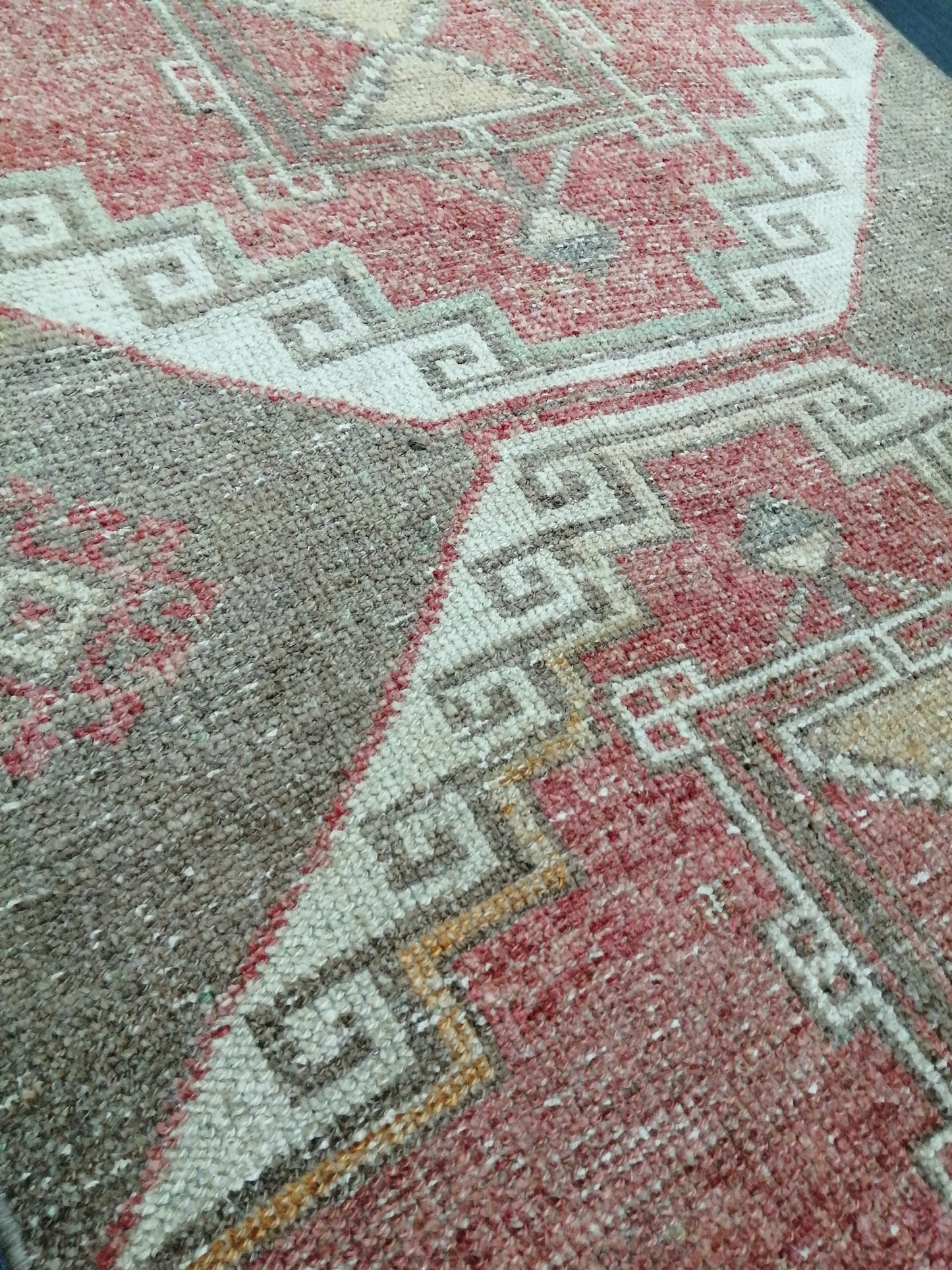 11x2.9 Oushak Runner Rug Turkish Runner Rug Vintage Runner Rug Hallway Runner Rug Kitchen Runner Rug Wool Runner Rug Wool Oushak Rug