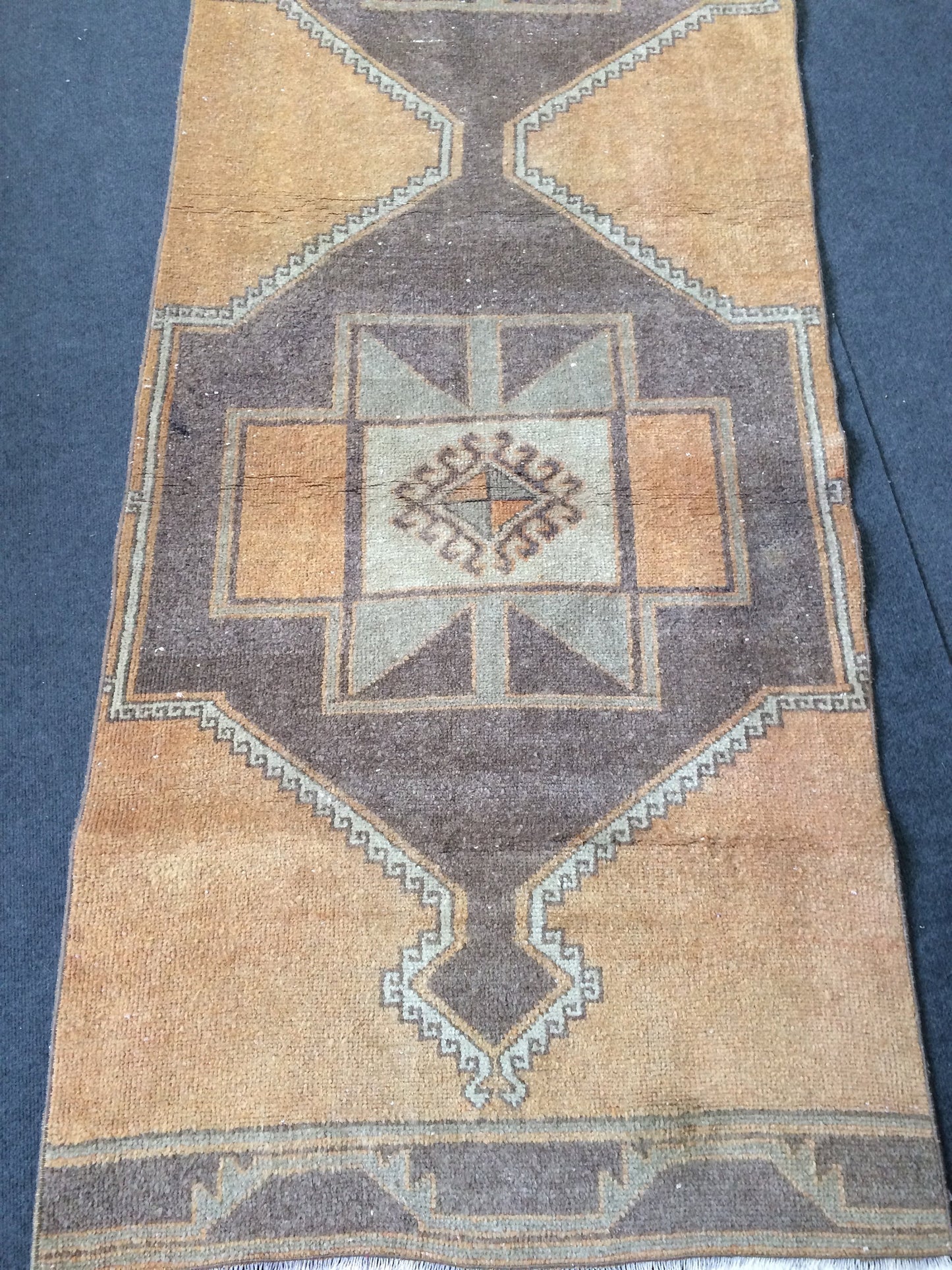 Vintage Runner Rug, Turkish Runner Rug. Vintage 3 x 13 Runner Rug, Hallway Runner Rug, Wholesale Runner Rug, Hand Knotted Runner Rug.