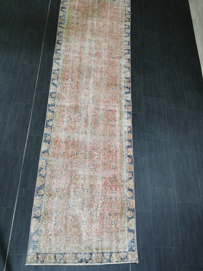 10.5 X 2.10 Oushak Runner Rug Turkish Runner Rug Vintage Runner Rug Hallway Runner Rug Kitchen Runner Rug Wool Runner Rug Wool Oushak Rug