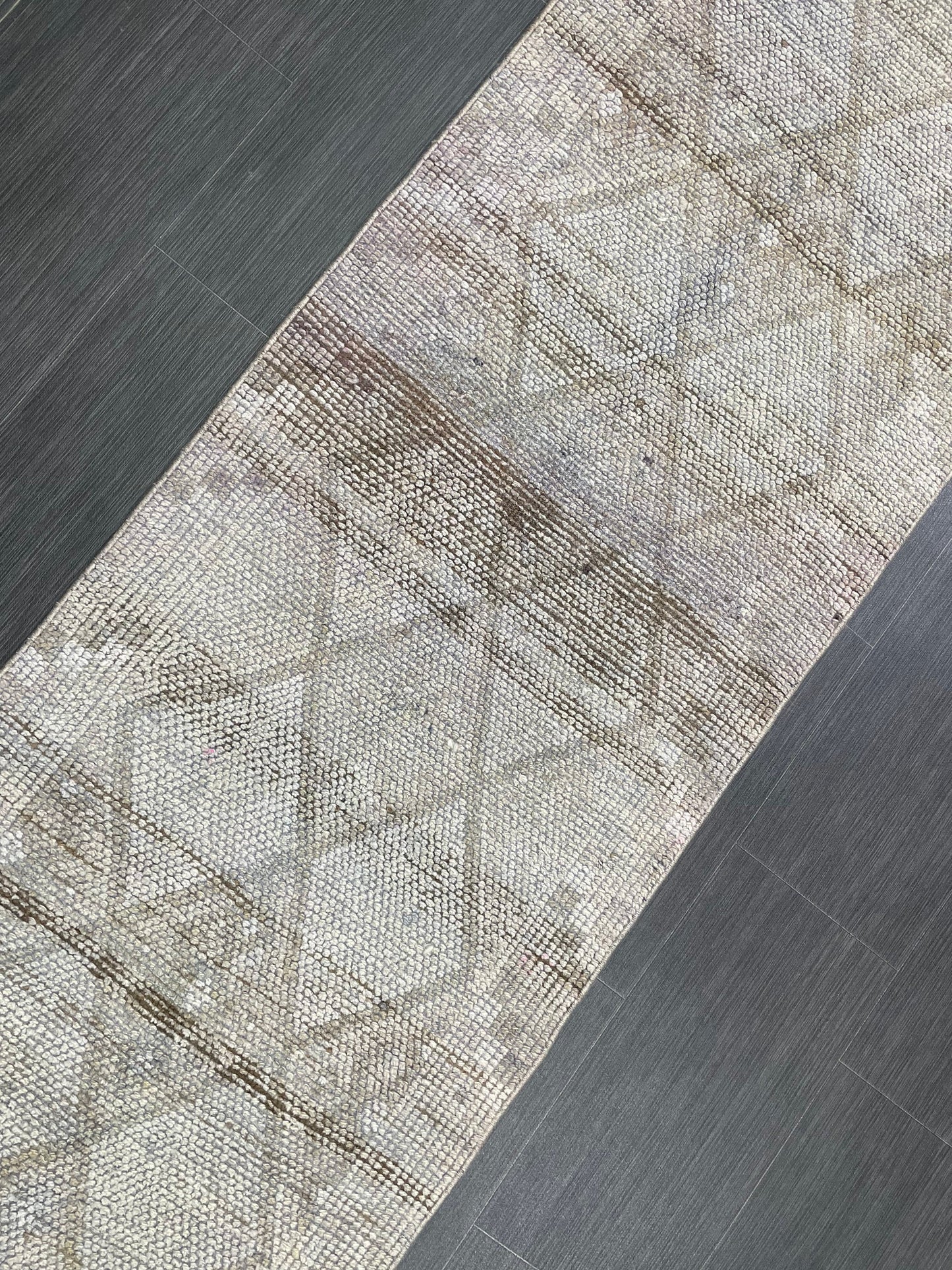 Muted Runner Rug Turkish 2.3 x 8.8 Runner Rug Vintage Runner Rug Hallway Runner Rug Kitchen Runner Rug Wool Runner Handmade Runner Rug