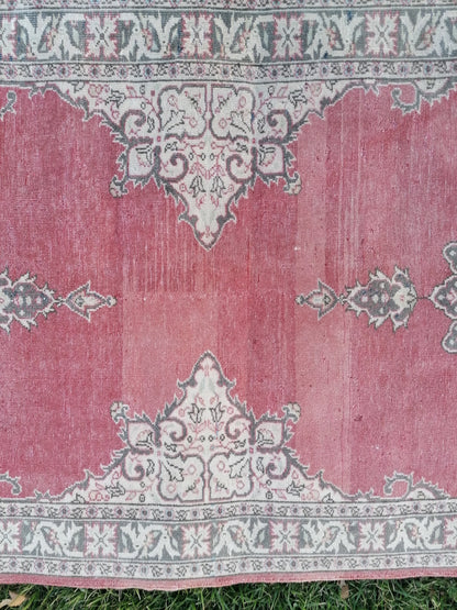 Runner rug,8'5x3' turkish runner rug, hallway runner rug,kitchen runner rug, vintage runner rug,oushak runner rug, runer,