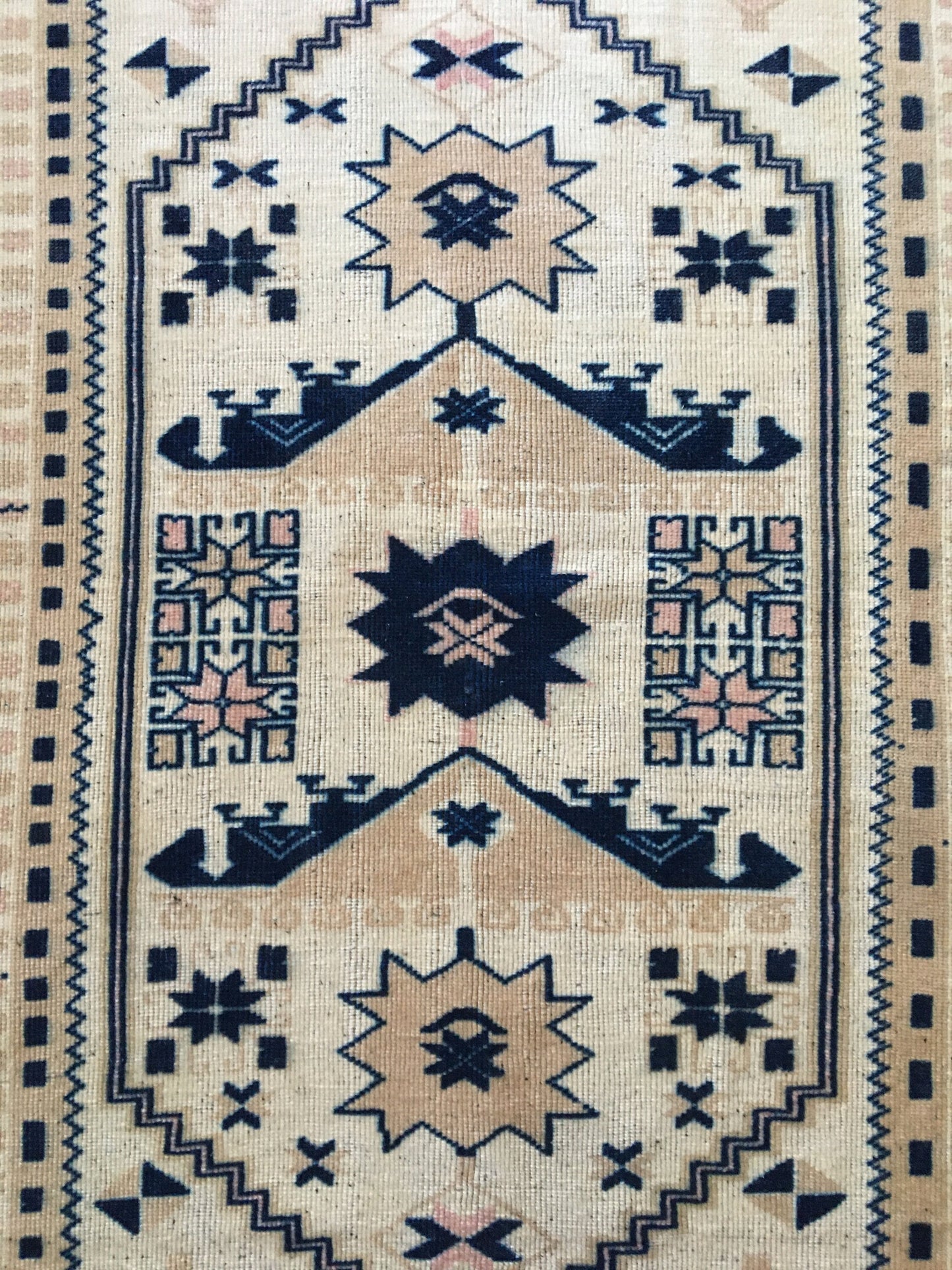 4x6 feet blue turkish living room floor large rug, handmade vintage bohemian rug, wide kitchen area wide rug, bedroom wool rug, bathroom rug