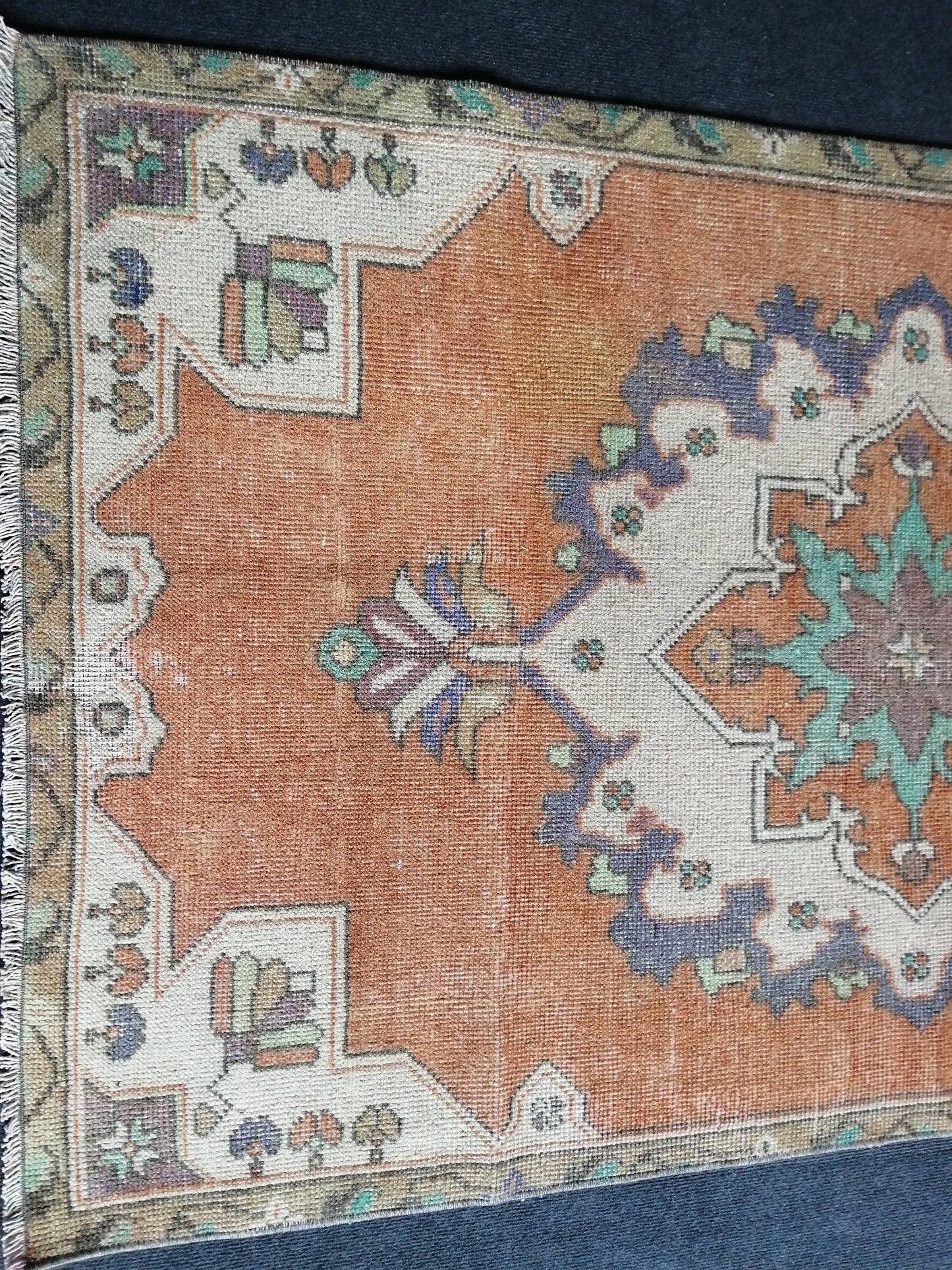 6 X 3.6 Turkish Rug, Oushak Rug, Oushak Rugs, Wool Oushak Rug, Oushak Runner Rugs, 3.6x6 Rug, Vintage Rug, Hand Made Rug