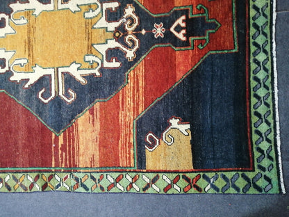 10.7 X 5 Rugs, Hand Made Rug, Oushak Rug, Rustic Rug, Bohemian Rug, Rug Runner, Turkish Rug, Farmhouse Rug, Vintage Rug, Wool rug