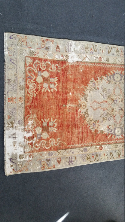 Oushak Rug Vintage Rug Turkish Rug