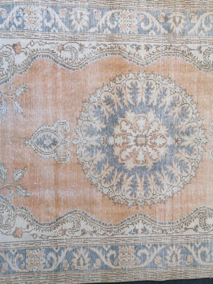 9'3x6 large area oushak rug turkish oushak rug vintage rug vintage runner rug wool 6 by 9 rug hand made rugs vintage turkish rug