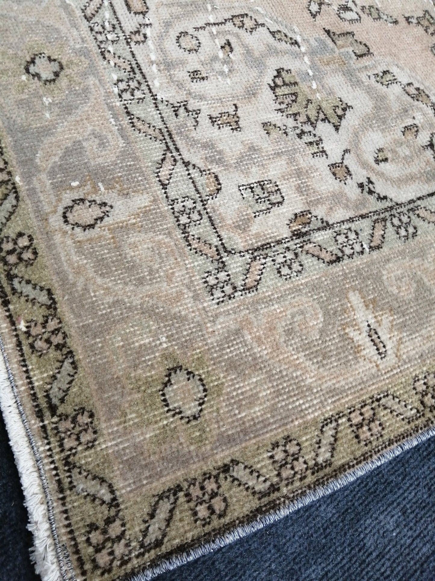 3.9 x 6.7 Rugs, Hand Made Rug, Oushak Rug, Rustic Rug, Bohemian Rug, Rug Runner, Turkish Rug, Farmhouse Rug, Vintage Rug, Wool rug