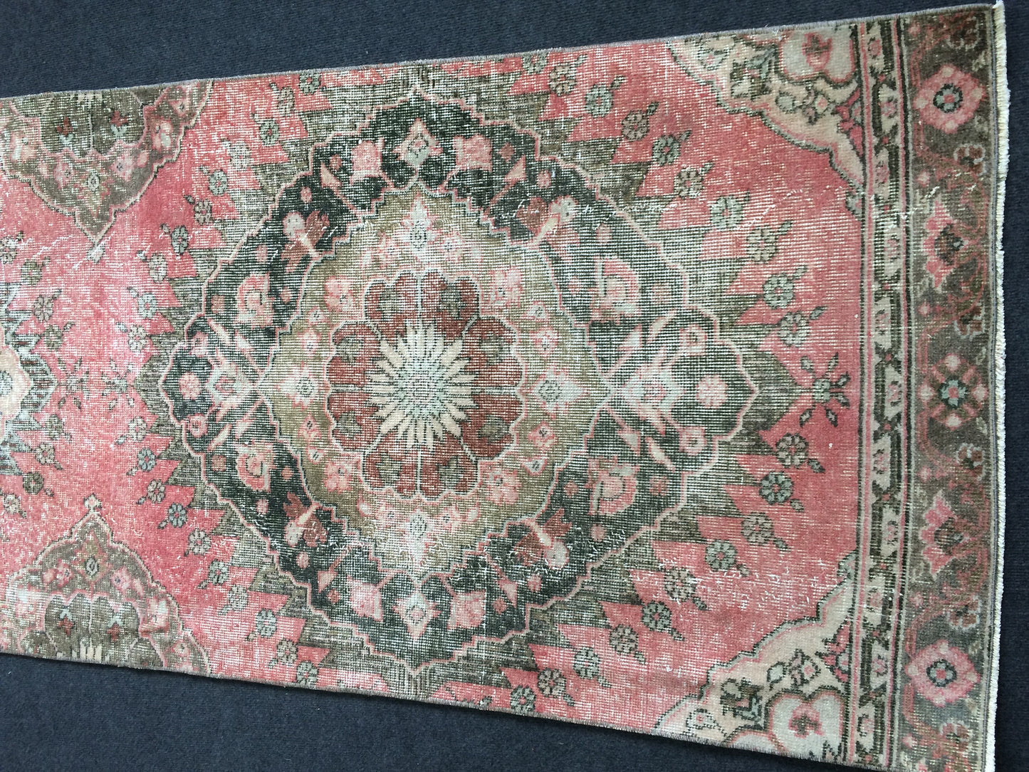 12 x 3 Oushak Runner Rug Turkish Runner Rug Vintage Runner Rug Hallway Runner Rug Kitchen Runner Rug Wool Runner Rug Persian Runner