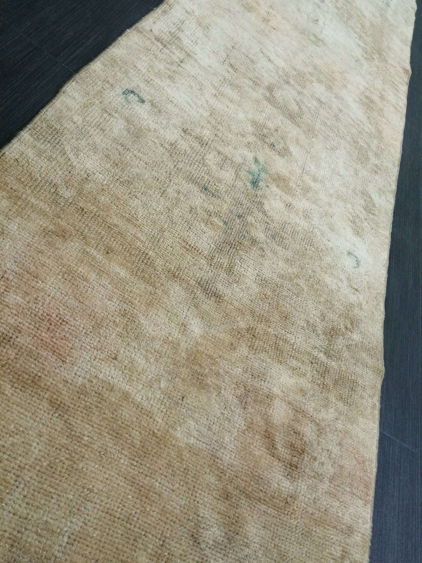 2.3 x 12.3 Muted Oushak Runner Rug Turkish Runner Rug Muted Vintage Runner Rug Washedout  Hallway Runner Rug Kitchen Runner Rug Wool Runner