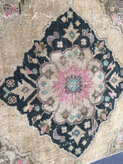 Oushak Runner Rug Turkish Runner Rug Vintage Runner Rug Hallway Runner Rug Kitchen Runner Rug Wool Runner Rug Wool Oushak Rug