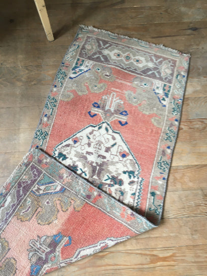 2x4 feet orange bedroom small rug, vintage turkish kitchen small rug, oushak laundry small rug, living room floor small rug, handmade rugs