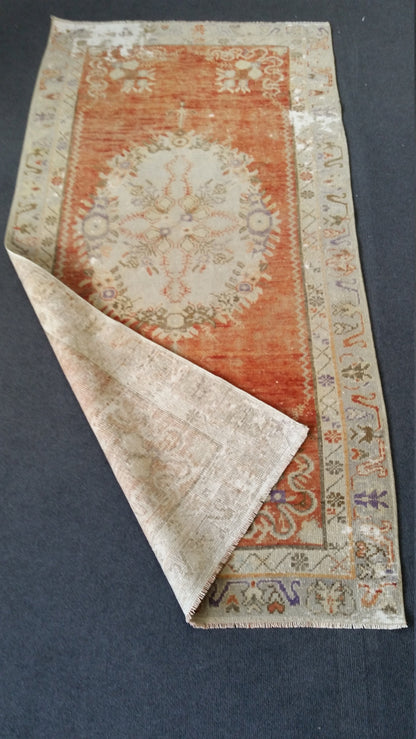 Oushak Rug Vintage Rug Turkish Rug