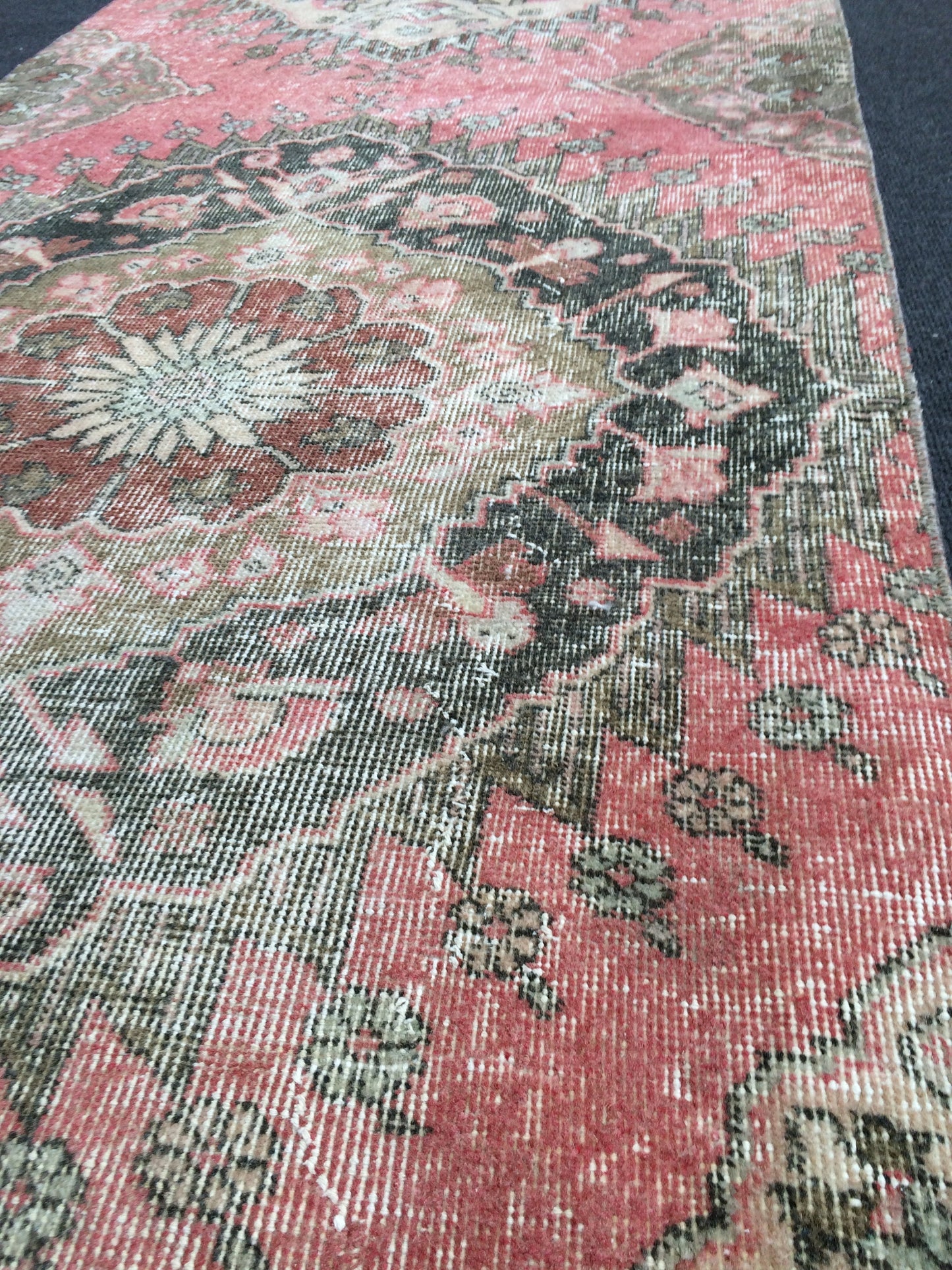 12 x 3 Oushak Runner Rug Turkish Runner Rug Vintage Runner Rug Hallway Runner Rug Kitchen Runner Rug Wool Runner Rug Persian Runner