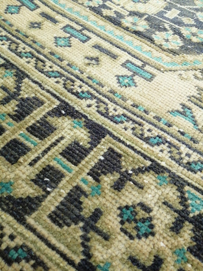 10.4x2.5 Oushak Runner Rug Turkish Runner Rug Vintage Runner Rug 10 x 2.5 Hallway Runner Rug Kitchen Runner Rug Wool Runner Rug