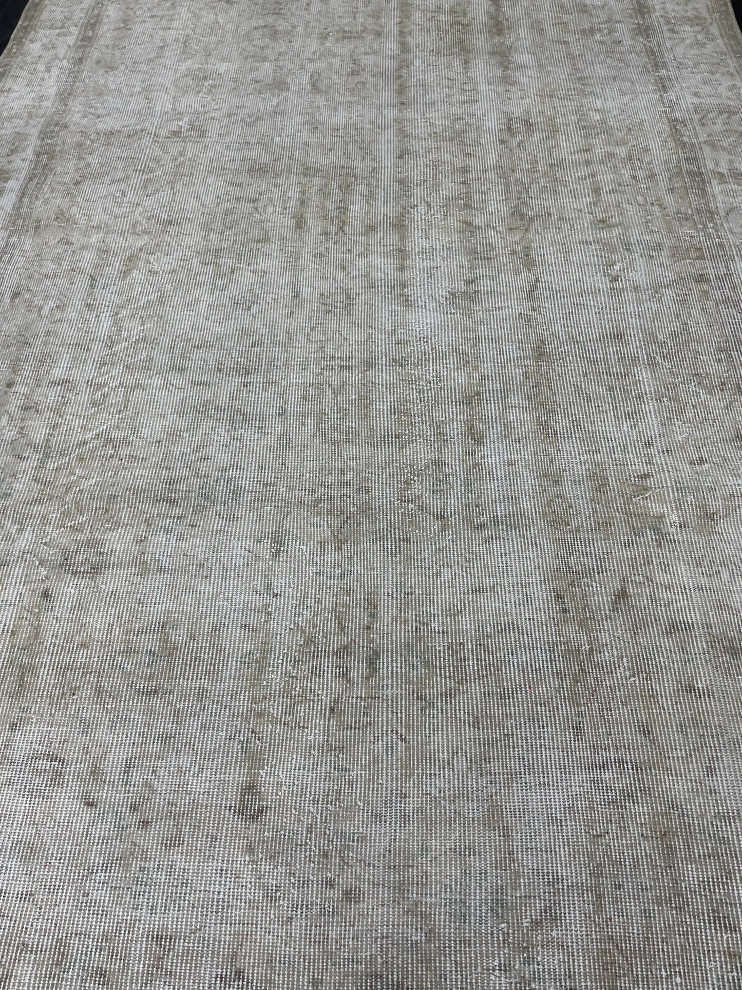 Large Vintage Muted RUG TURKISH Rug 5.7 x 9.2 Vintage Persian Rug Vintage Oriental Rug Wool Distressed Rug Handmade Rugs Vintage Turkish Rug