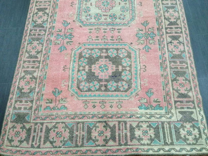 Extra Long OUSHAK Runner Very Long TURKISH Runner Rug 4.4 x 19.5 Vintage Runner Rug Vintage XL Oriental Runner Rug Staircase Runner rug