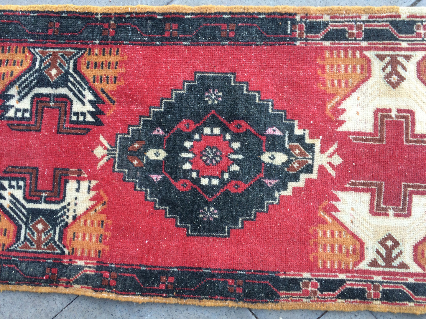 SMALL Area TURKISH Rug, bohemian hand made rug, minimalist motif