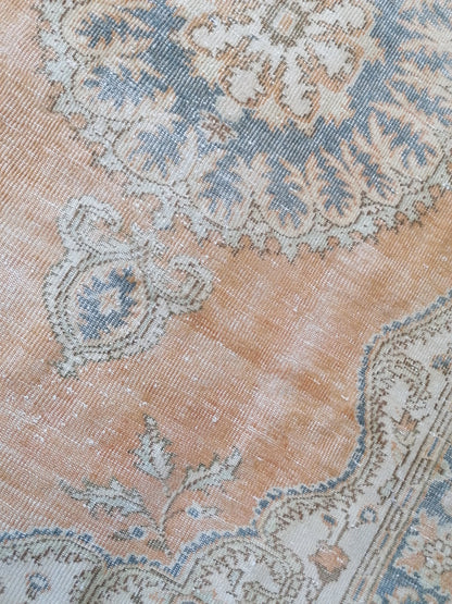 9'3x6 large area oushak rug turkish oushak rug vintage rug vintage runner rug wool 6 by 9 rug hand made rugs vintage turkish rug