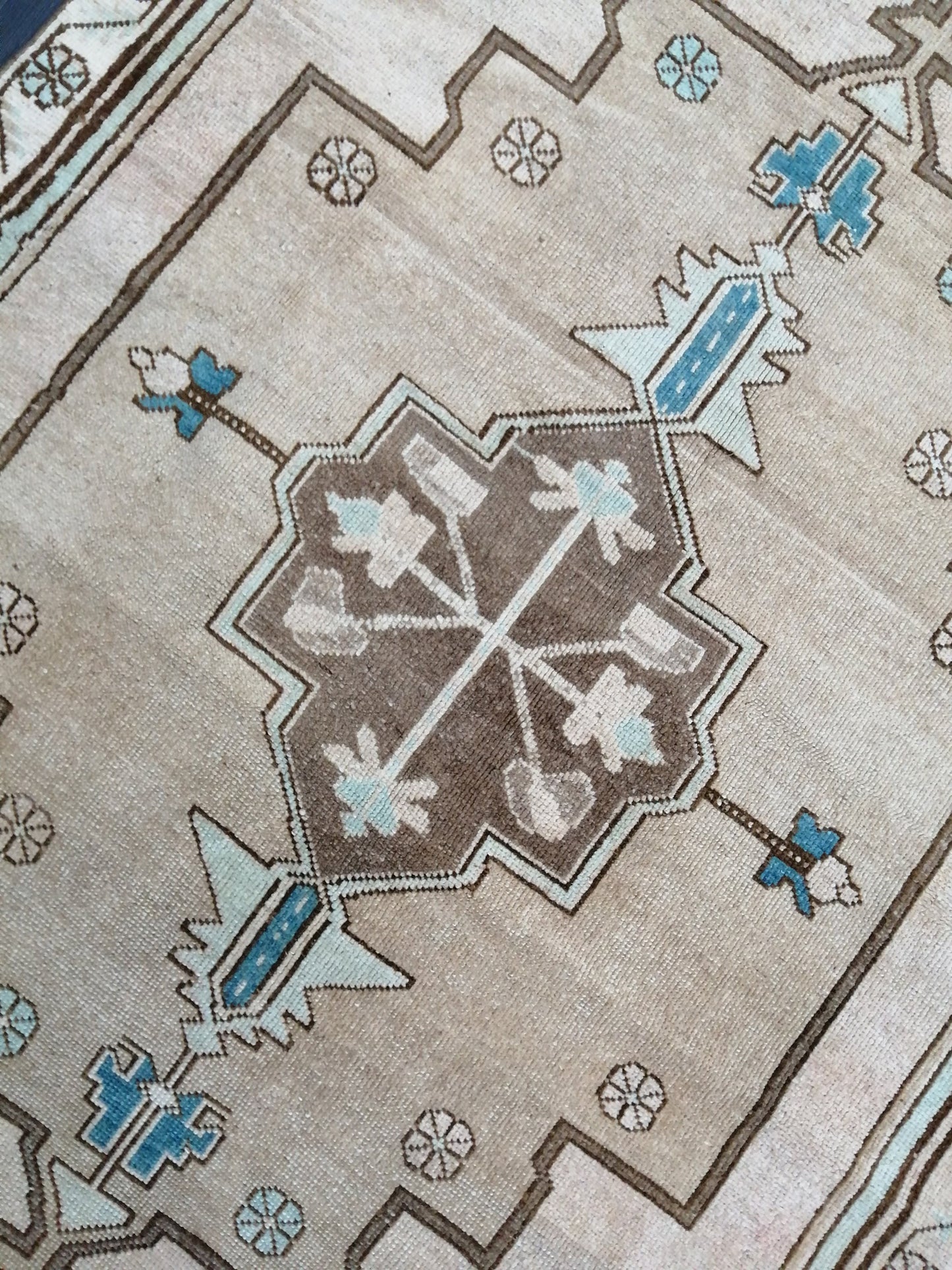 Oushak Runner Rug 4 x 8.2 ft Vintage Runner Rug Vintage Runner Rug Hallway Runner Rug Kitchen Runner Rug Wool Runner Rug Wool Oushak Rug