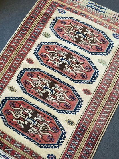 4x5 feet wide oushak turkish rug,  large vintage living room floor  rug, large bedroom area floor rug, kitchen middle rug,natural brown rug