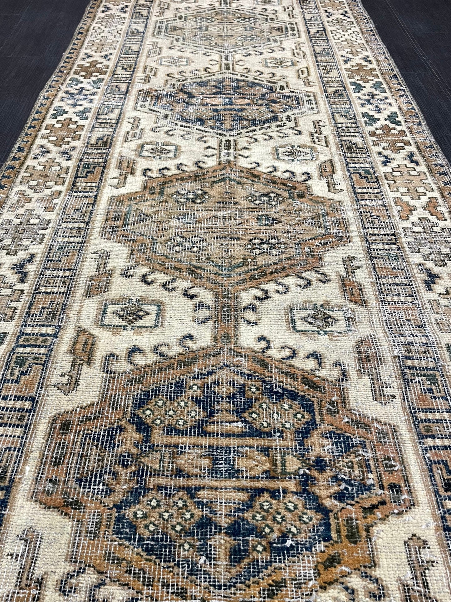 Vintage Persian Runner 2.8 x 11 Rug Antique Runner Rug Handmade Runner Staircase Runner Distressed Runner Wool Runner Rug Oriental Runner
