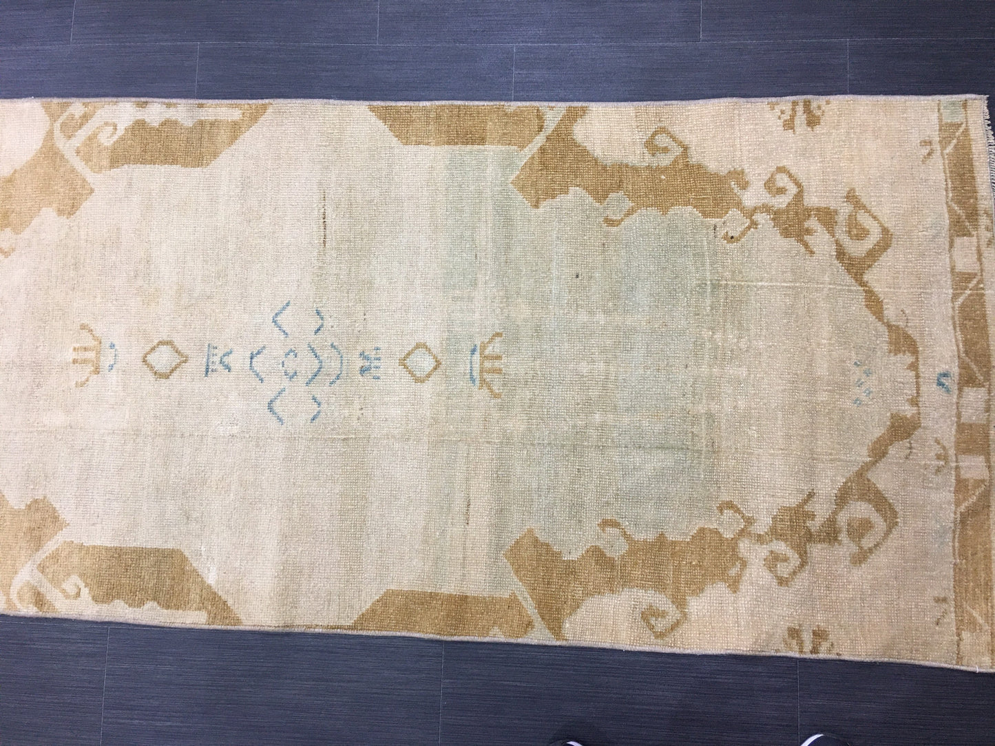 XL Wool Handmade Runner Rug 2.6 x 14 Long TURKISH Runner Rug Vintage Runner Rug Oriental Runner Rug Staircase Runner rug Hand Knotted Runner