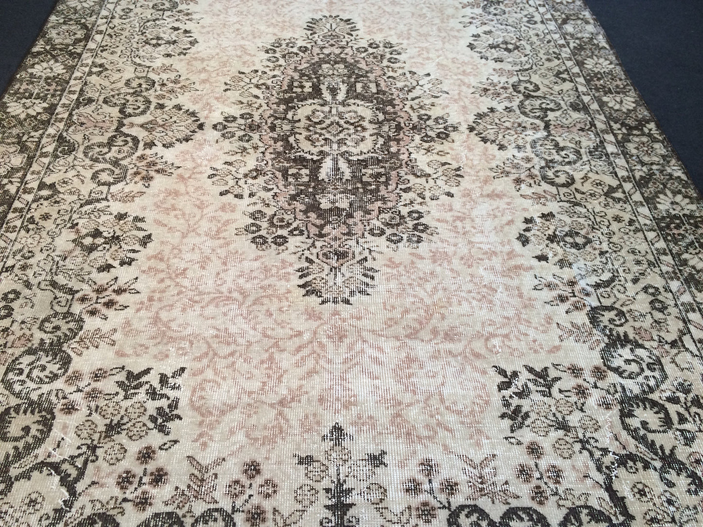 10 x 6.3 Over Sized RUG Large Area Oushak Rugs Wool Oushak Rugs Oushak Rug Hand  Made Rugs Turkish Rugs