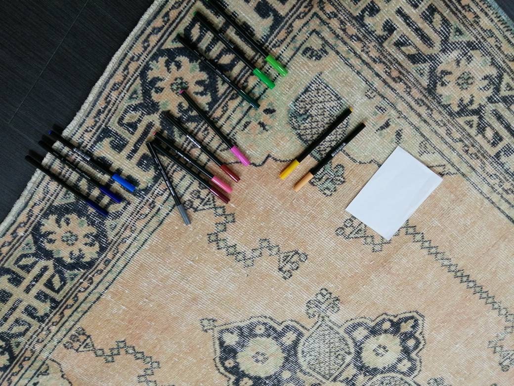 4.7 x 13.2, Oriental Runner, Oushak Runner Rug, Turkish Runner Rug, Vintage Runner Rug, Hallway Runner Rug Kitchen Runner Rug Wool Runner