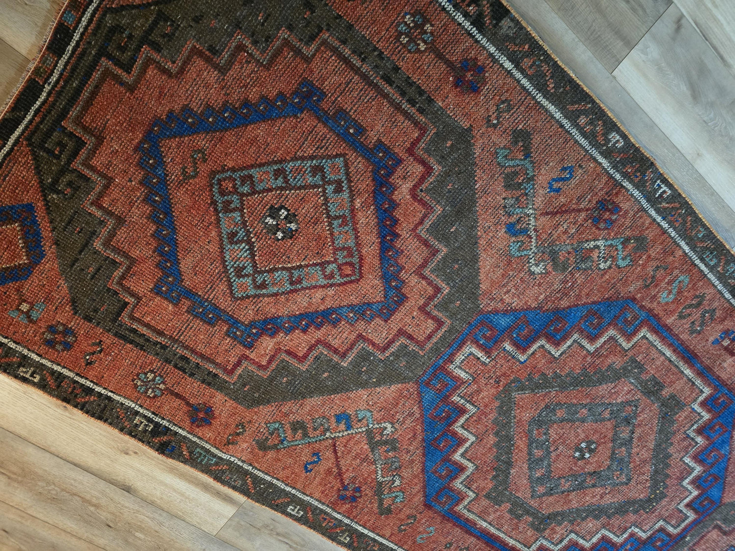 4 x 10.4 Persian Runner Rug Turkish Runner Rug Vintage Runner Rug Hallway Runner Rug Kitchen Runner Rug Wool Runner Rug Wool Oushak Rug