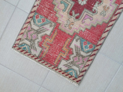 Turkısh rug, vıntage small rug, vıntage turkısh rug, hand made rug,wool rug