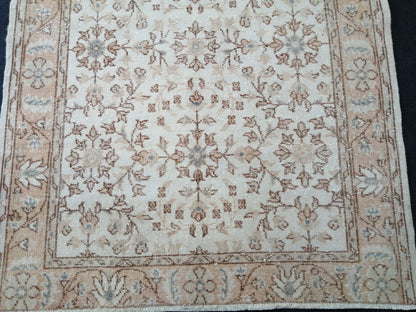 6.3 X 3.11 Oushak Runner Rug Turkish Runner Rug Vintage Runner Rug Hallway Runner Rug Kitchen Runner Rug Wool Runner Rug Muted Oushak Rug