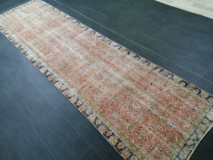 10.5 X 2.10 Oushak Runner Rug Turkish Runner Rug Vintage Runner Rug Hallway Runner Rug Kitchen Runner Rug Wool Runner Rug Wool Oushak Rug