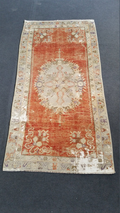 Oushak Rug Vintage Rug Turkish Rug