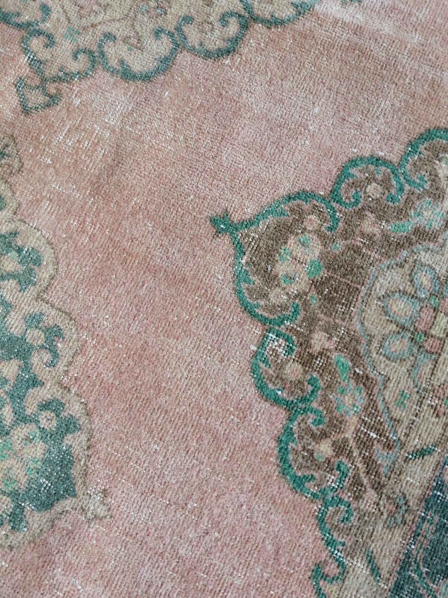 Oushak Runner 5 x 12.5 Rug Turkish Runner Rug Vintage Runner Rug Hallway Runner Rug Kitchen Runner Rug Wool Runner Rug Wool Oushak Rug