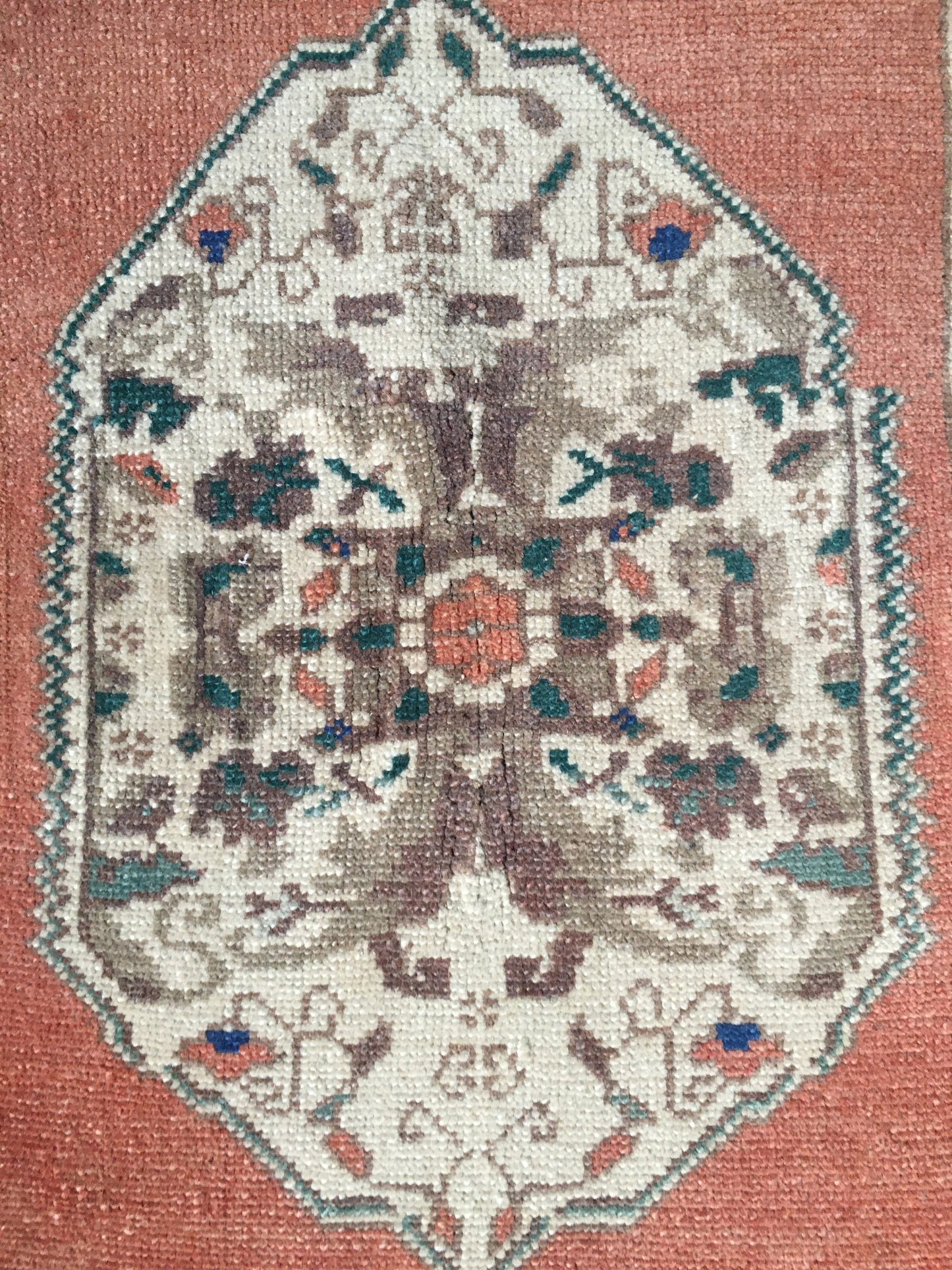 2x4 feet orange bedroom small rug, vintage turkish kitchen small rug, oushak laundry small rug, living room floor small rug, handmade rugs