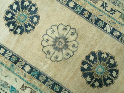 OUSHAK RUG 6.4 x 3.5 TURKISH Oushak Rug Vintage Oushak Runner Rug Vintage Rugs Wool Oushak Rug Hand Made Rugs Vintage Turkish Rug