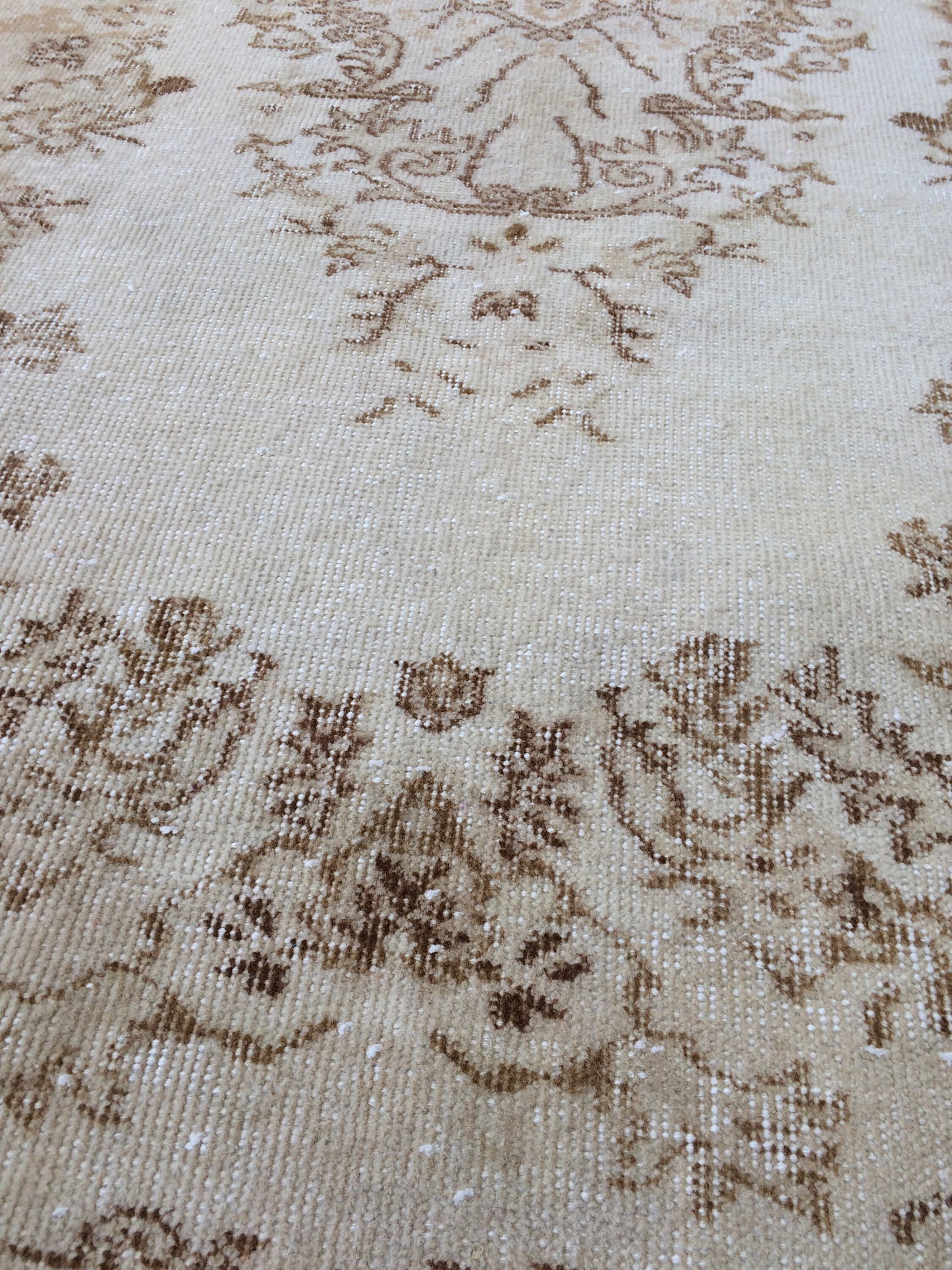 OUSHAK RUG TURKISH Oushak Rug Vintage Rug Vintage Runner Rug Wool Oushak Rug Hand Made Rugs Vintage Turkish Rug