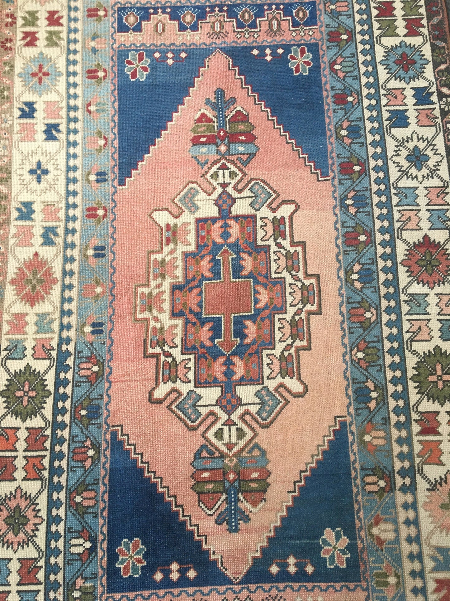 5x8 feet oushak turkish rug, handmade wool living room rug, Hand knotted rug