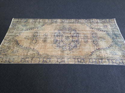 Vintage  Rug Turkish  Rug, Bohemian Rug, Oushak Rug, Living Room Rug, Oushak  Rugs, Hand Made Rug,  Earth Tones  Rug, eclectic rug,