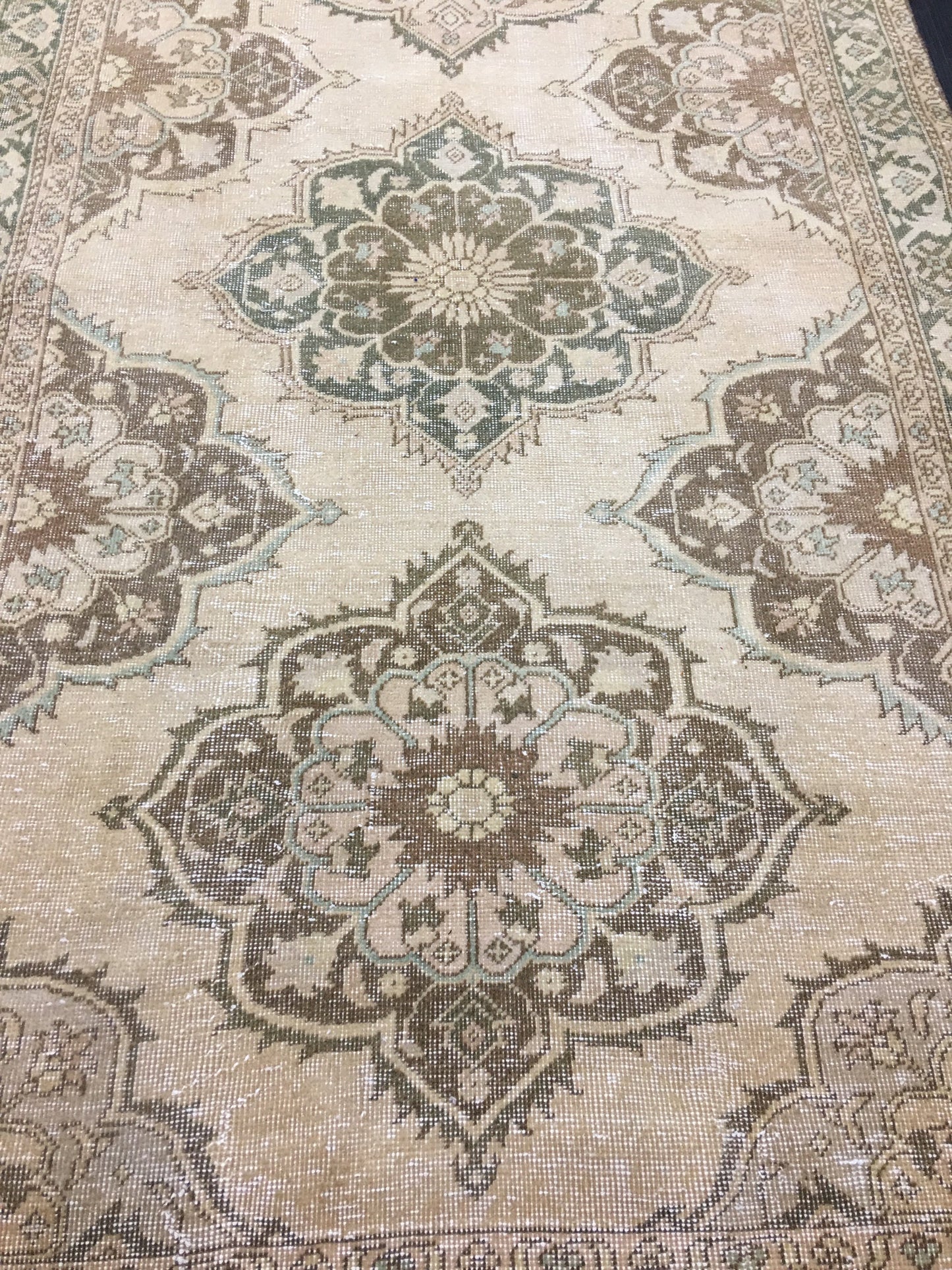 Vintage Runner Rug 4.8 x 14 Vintage Runner Hand Knotted TURKISH Runner Vintage Runner Distressed Vintage Persian Muted Runner Rug