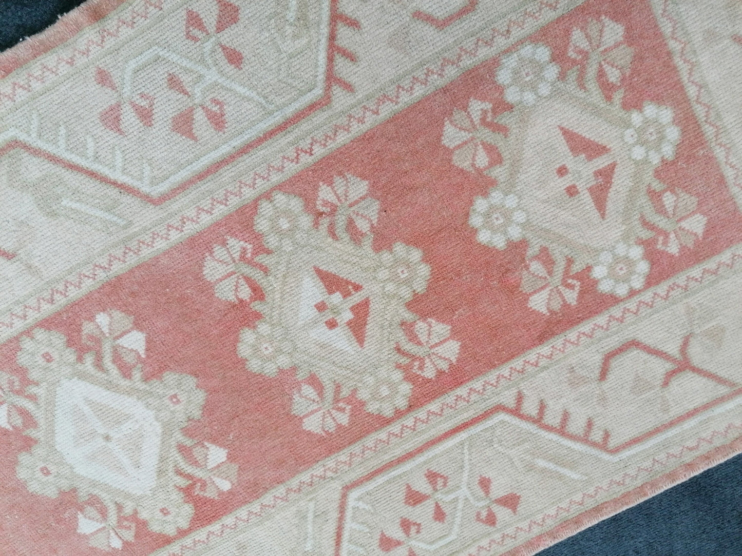 Runner rug 10'x2'7 turkish vintage runner rug,hallway runner rug,kitchen runner rug turkish