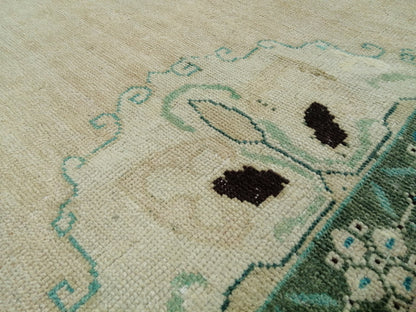 Muted Vintage Runner Rug Turkish Runner Rug Vintage Runner 4x11 Rug Hallway Runner Rug Kitchen Runner Rug Wool Runner Rug Floral Runner Rug