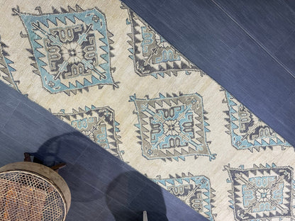 Vintage Persian Runner 2.7 x 12.4 Rug, Turkish Runner Rug, Handmade Runner, Staircase Runner, Kitchen Runner Rug, Wool Runner Rug